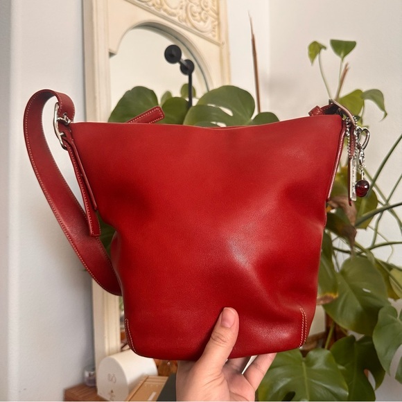 Coach Handbags - Vintage Y2K coach legacy in red (cherry charm not included)